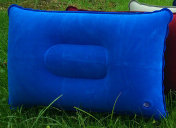 Portable PVC Air Pillow for Travel, Camping, and Nap