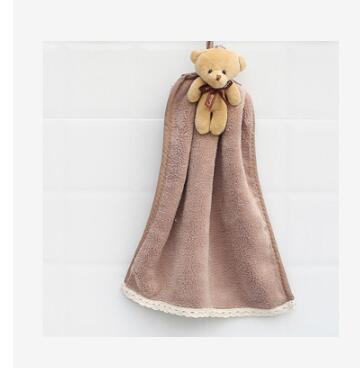 Soft Coral Fleece Dish Cloth/Hand Towel
