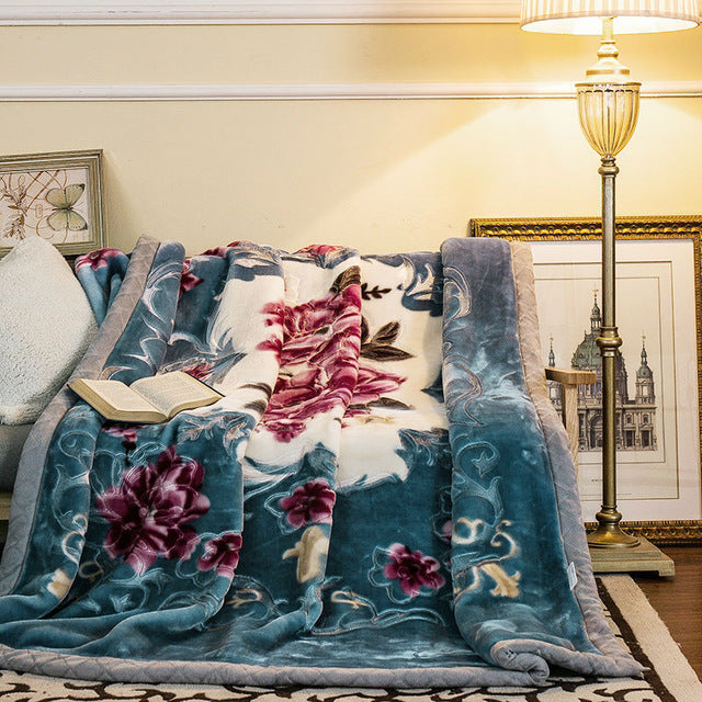 Cozy Dorm Room Throw Blanket and Sheet