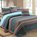 Soft Textured Cotton Linen Look Bedding Set