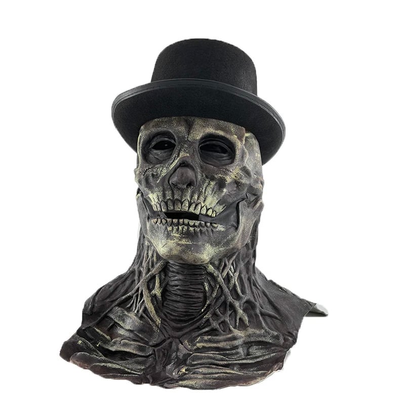 Full Head Skeleton Halloween Mask