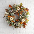 Autumn Pumpkin Leaf Garland | Halloween & Thanksgiving Home Decoration