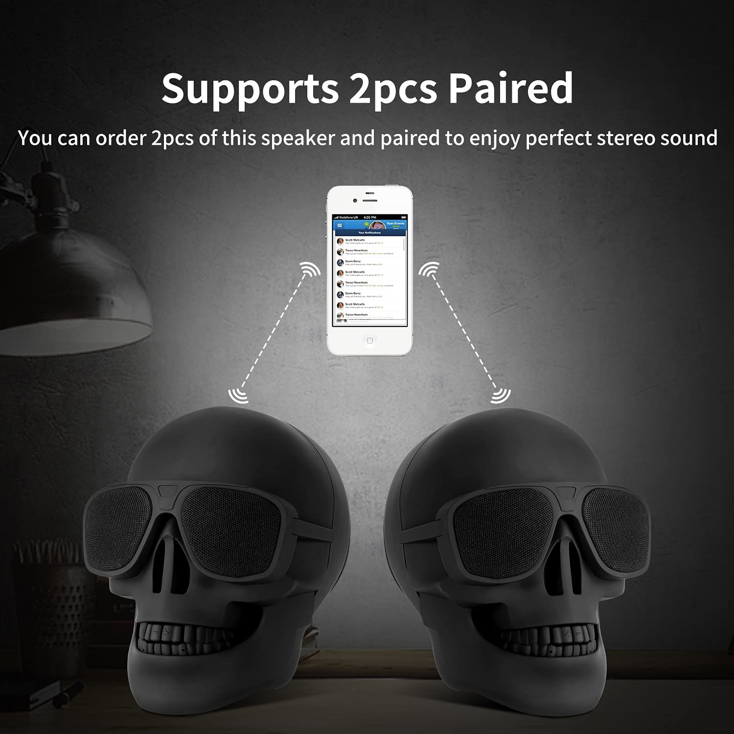 Halloween Skeleton Bluetooth Speakers